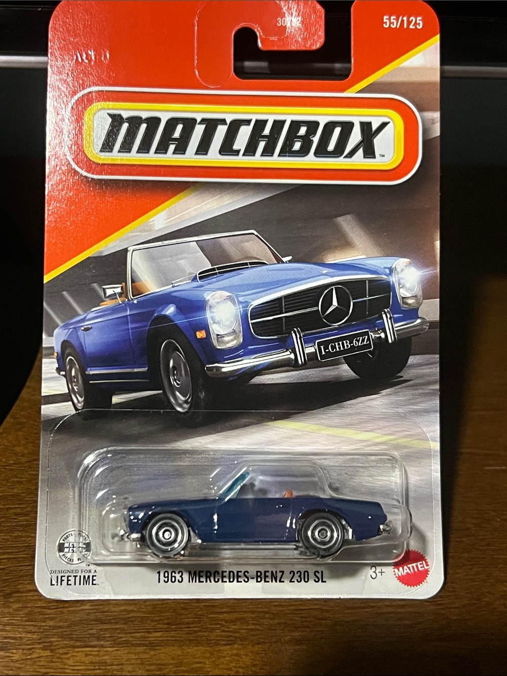Matchbox 1963 Mercedes-Benz 230 SL Convertible -